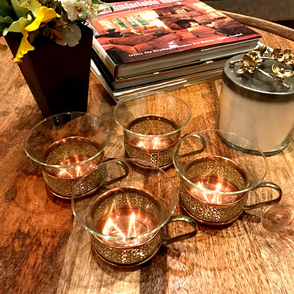 German vintage tea cup set