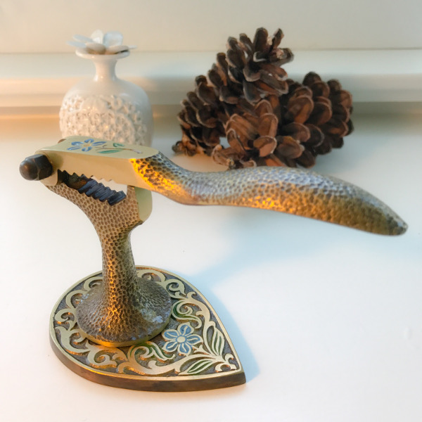 brass vintage nutcracker