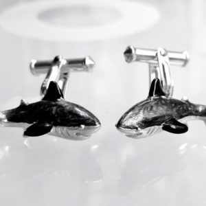 tropical fish cufflinks